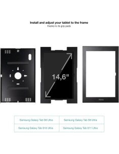 MARCO ANTIRROBO TOOQ TQATTE2601-L-B PARA TABLET 14.6 BLACK 2