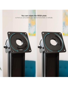 SOPORTE DE MESA TABLET TOOQ TQATC2601-B PARA MARCO ANTIRROBO 2