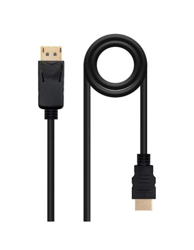 CABLE DISPLAYPORT 1.2A 4K NANOCABLE DP/M - DP/M 3M BLACK