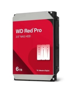 DISCO DURO WESTERN DIGITAL 6TB 3,5 SATA RED PRO