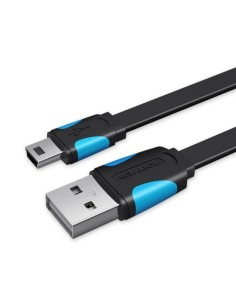 CABLE USB 2.0 VENTION USB-A/M - MINI USB/M 2M 480MBPS BLACK