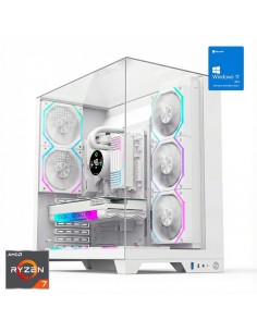 ORDENADOR GAMING INFINITY PRO WHITE RGB R7 9800X3D/32GB DDR5/SSD1TB NVME/WIFI/R.LIQ/800W/W11P