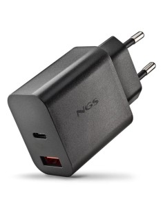 CARGADOR DE PARED NGS ERA GAN USB-C/USB-A 30W BLACK 2