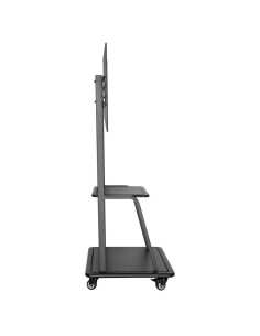 SOPORTE TV MONITOR TOOQ SUELO CON RUEDAS 37 - 100 150KG BLACK 2