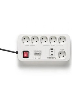 REGLETA SALICRU SPS SAFE MASTER+ 6 SCHUKO 2