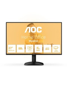 MONITOR AOC 27 IPS 120HZ 1MS VGA HDMI BLACK ADAPTIVE SYNC