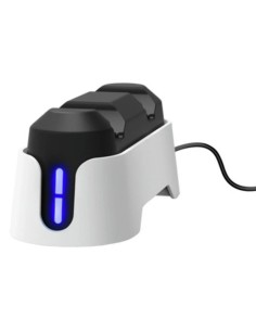 BASE DE CARGA TRUST GXT 228 PARA 2 MANDOS PS5 RGB BLACK/WHITE 2