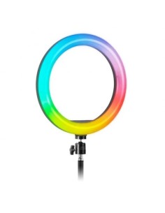 SOPORTE MARS GAMING RING RGB WEBCAM/SMARTPHONE BLACK 2