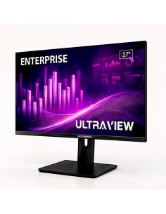 MONITOR ENTERPRISE ULTRA-VIEW 27 IPS QHD 2K 120HZ USB + HDMI + DISPLAYPORT ERGONOMICO MULTIMEDIA VESA 3YR GAR 2