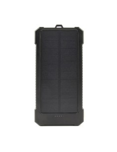 POWERBANK GEMBIRD SOLAR 10000MAH USB-C BLACK