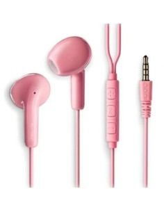 AURICULARES + MICROFONO NGS DRIFT IN EAR JACK 3,5MM PINK 2