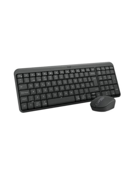 TECLADO + RATON LOGITECH MK250 WIRELESS BLACK