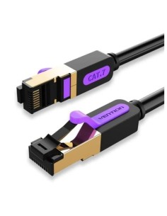 CABLE DE RED CAT.7 SFTP 5M VENTION BLACK