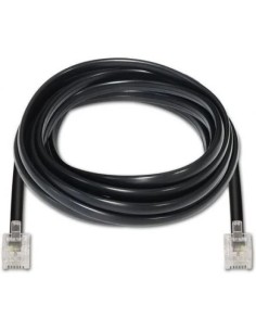 CABLE DE TELEFONO RJ11 2M AISENS BLACK