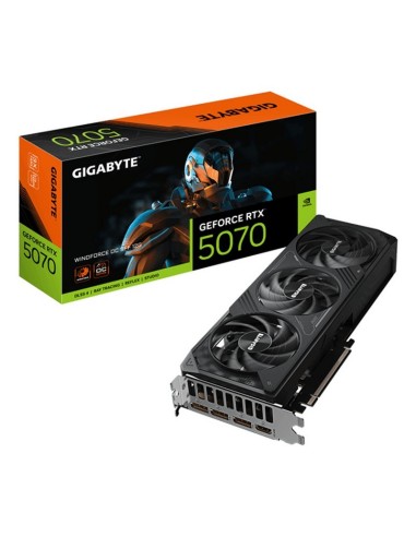 TARJETA DE VIDEO GIGABYTE RTX 5070 WINDFORCE SFF OC 12GB GDDR7