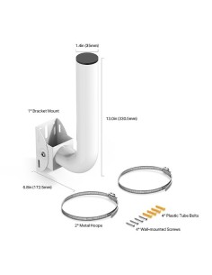 KIT DE MONTAJE OMADA PARA ACCESS POINT EXTERIOR POSTE/PARED 2