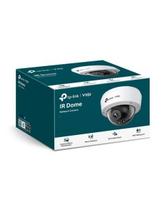 CAMARA IP TP-LINK VIGI DOMO INTERIOR/EXTERIOR 4MP 4MM IR 30M IP67/IK10 POE 2