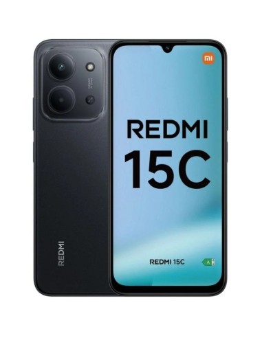SMARTPHONE XIAOMI REDMI 15C 6.9 4GB/128GB/50MP/NFC/5G BLACK