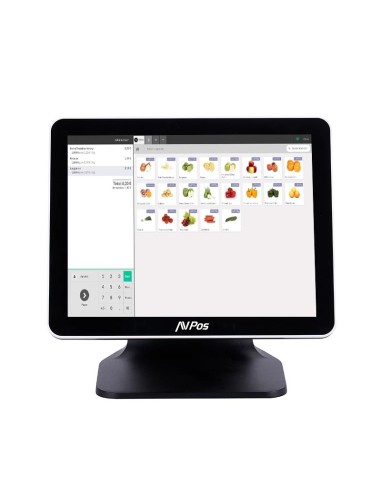 TPV AVPOS K5000 PLUS 15 ALUMINIO INTEL I7/8GB/128GB/LAN 1000/WIFI/MULTIM 3YR GAR