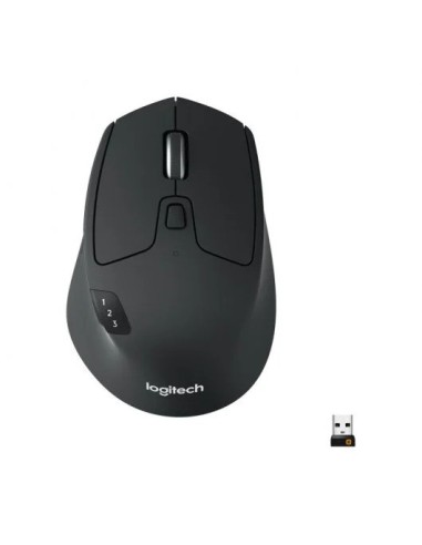 RATON LOGITECH TRIATHLON M720 WIRELESS BLUETOOTH 1000DPI BLACK