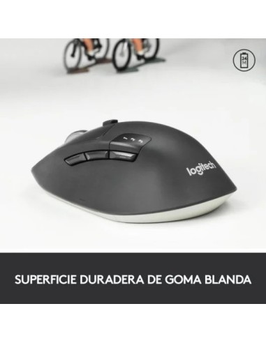 RATON LOGITECH TRIATHLON M720 WIRELESS BLUETOOTH 1000DPI BLACK