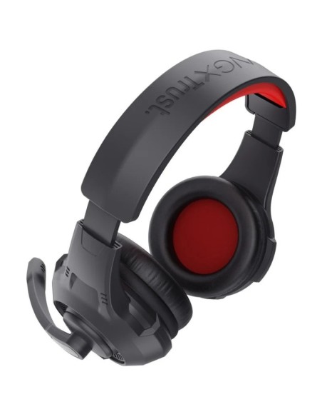 AURICULARES + MICROFONO TRUST HEADSET JACK 3,5MM BLACK/RED