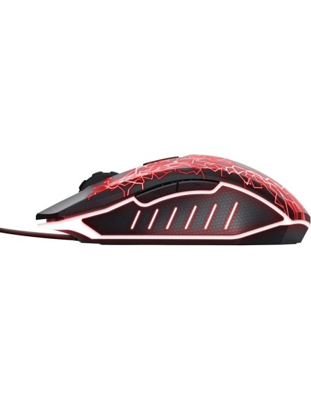 RATON TRUST GAMING GTX 105X IZZA USB 400DPI RGB BLACK