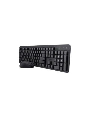 TECLADO + RATON TRUST ODY II WIRELESS SILENT BLACK
