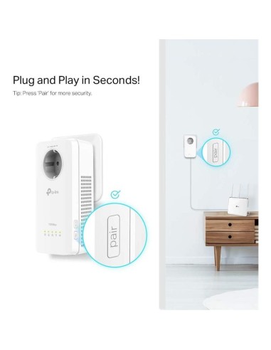 POWERLINE TP-LINK TL-WPA8631P ETHERNET AV1300 + ENCHUFE