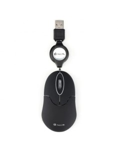 RATON NGS SINBLACK USB OPTICO RETRACTIL BLACK