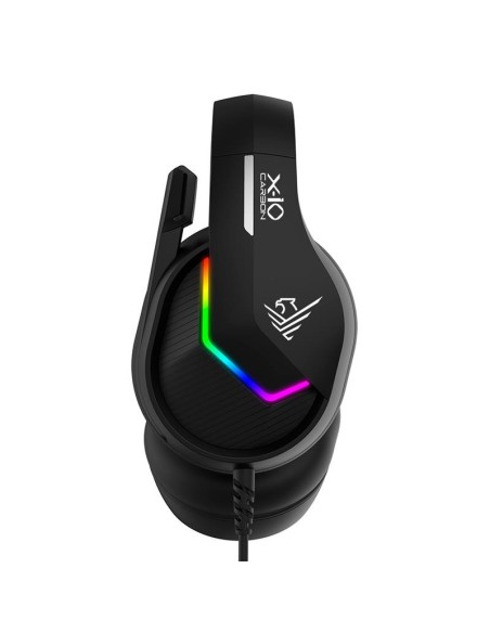 AURICULARES + MICROFONO PHOENIX X-IO GAMING RGB CARBON BLACK