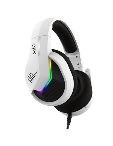 AURICULARES + MICROFONO PHOENIX X-IO GAMING RGB WHITE