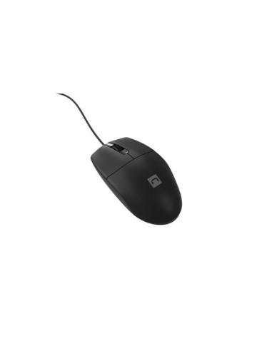 RATON NATEC RUFF PLUS 1200DPI USB BLACK