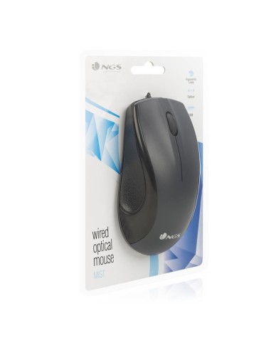 RATON NGS MIST USB OPTICO BLACK