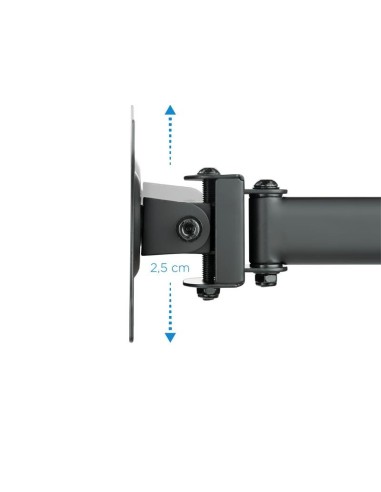 SOPORTE DE MESA TV/MONITOR TOOQ 13-27 8KG 2 BRAZOS PARA 3 PANTALLAS