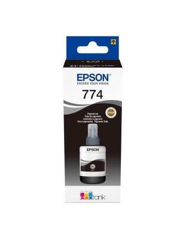 TINTA EPSON C13T774140 BLACK T7741 PIGMENT BOTTLE 1X 140ML