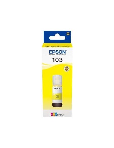 TINTA EPSON BOTE 103 YELLOW ECOTANK BOTTLE C13T00S44A  L31XX