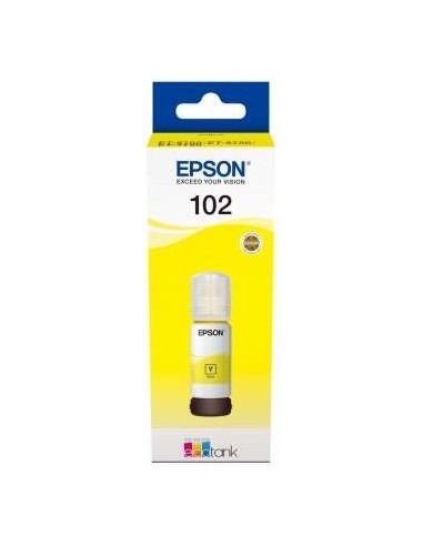 TINTA EPSON 2700/2750/3700/3750/4750 BOTE 102 YELLOW ECOTANK BOTTLE (70ML)