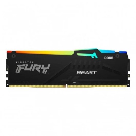 MEMORIA RAM 32GB KINGSTON DDR5 6000MHZ FURY BEAST CL36 1.35V RGB
