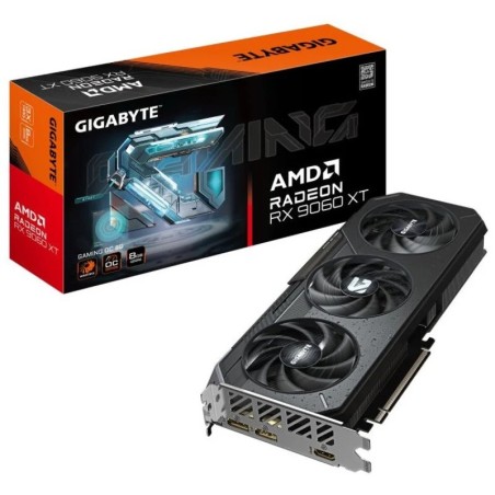 TARJETA DE VIDEO GIGABYTE RX9060XT RADEON GAMING OC 8GB GDDR6 PCIE 5.0