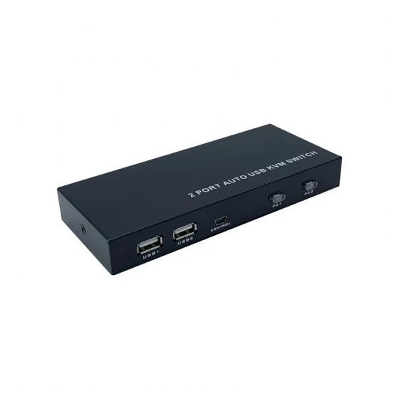 CONMUTADOR KVM AISENS 2PC HDMI