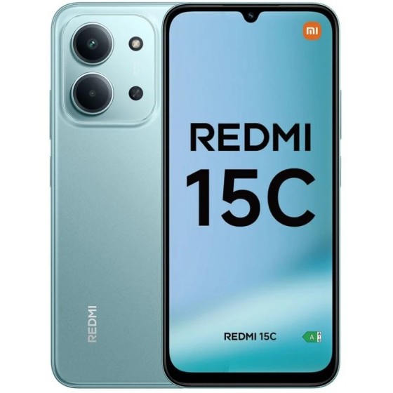 SMARTPHONE XIAOMI REDMI 15C 6.9 4GB/128GB/50MP/NFC/4G GREEN