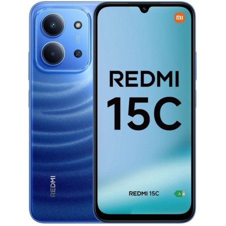 SMARTPHONE XIAOMI REDMI 15C 6.9 4GB/128GB/50MP/NFC/4G BLUE