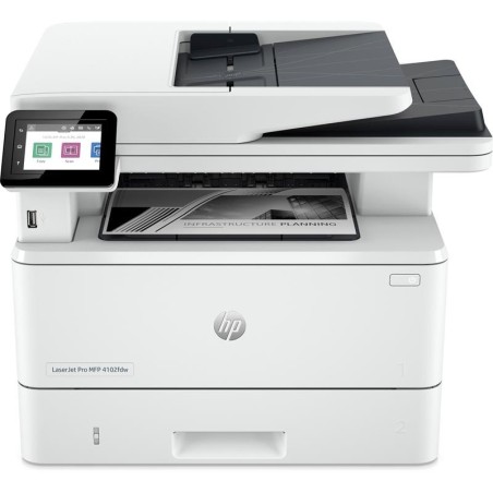 IMPRESORA MFP HP LASER MONOCROMO LASERJET PRO 4102FDN DUPLEX WHITE