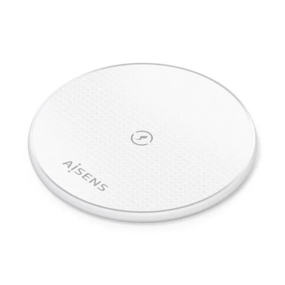 BASE DE CARGA AISENS WIRELESS SMARTPHONE 15W WHITE