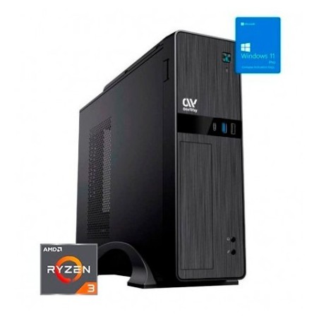 ORDENADOR ONEWAY POLARIS SFF RYZEN 3 4100/8GB/SSD500NVME/GT710/W11PRO