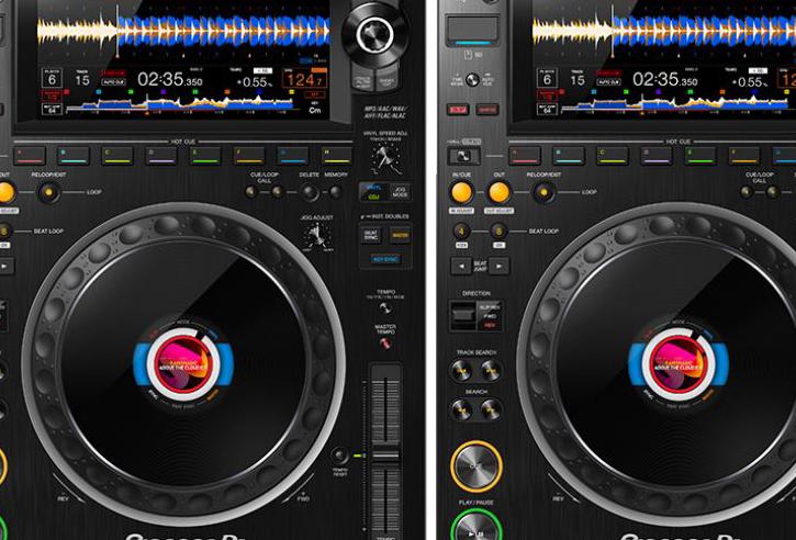 Pioneer dj La paire de CDj 3000 Full dj set