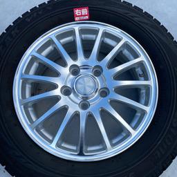 ブリジストン 195/65R15 スタッドレスタイヤ、ホイール4本セット タイヤ、ホイール