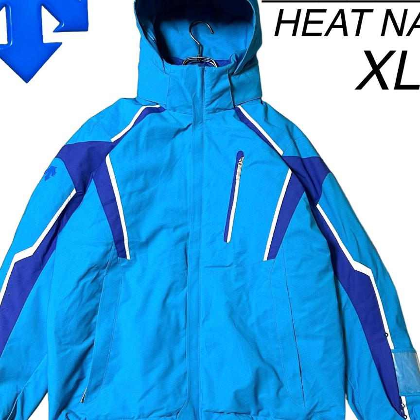 美品　デサント　スキーウェア (XL) ベンチレーション　HEATNAVI フリマアプリ ラクマ