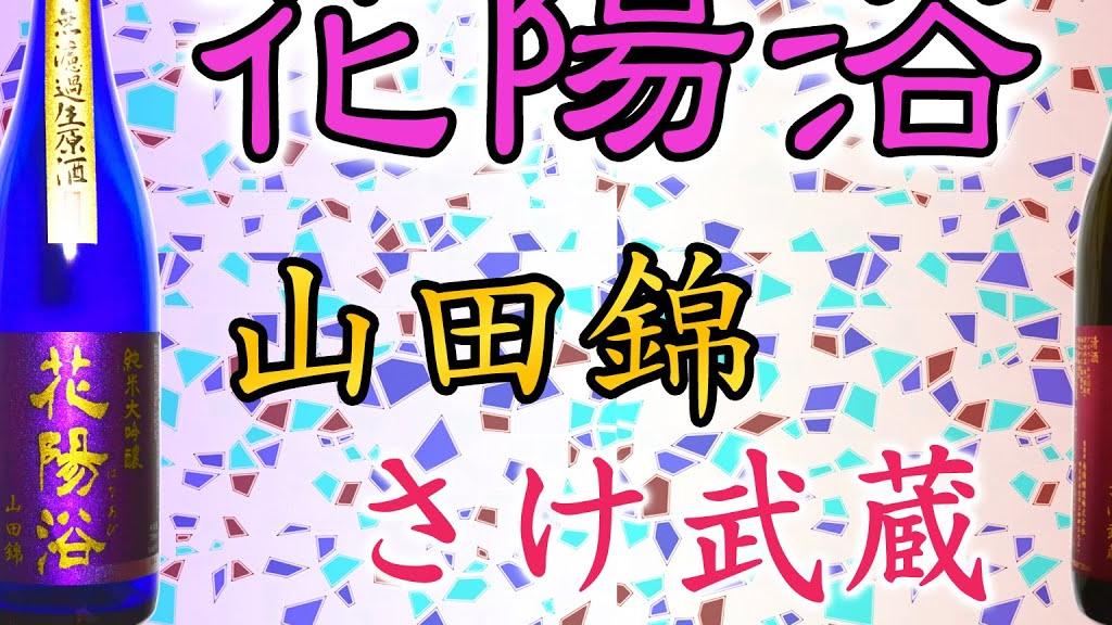 【贅沢の極み】花陽浴(はなあび)純米大吟醸 山田錦&さけ武蔵を一気にレビュー【日本酒】